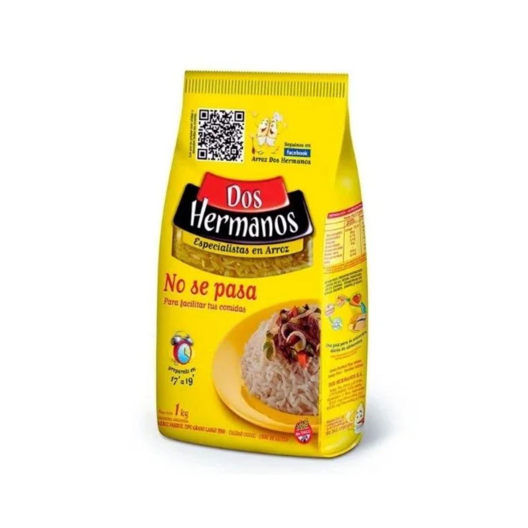 Arroz DOS HERMANOS parboil x1kg (10)