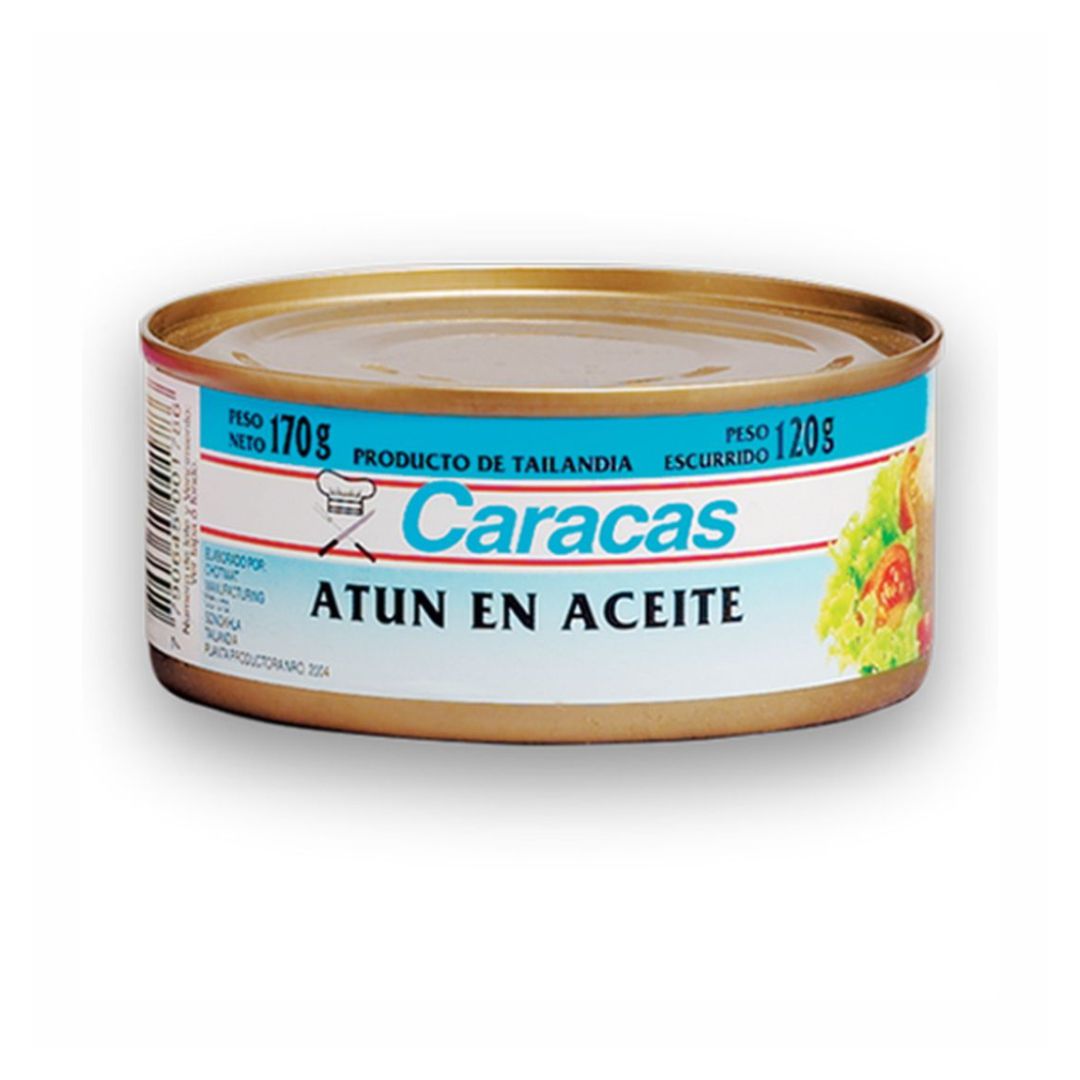 Atun CARACAS desmenuzado Aceite x170grs (48)