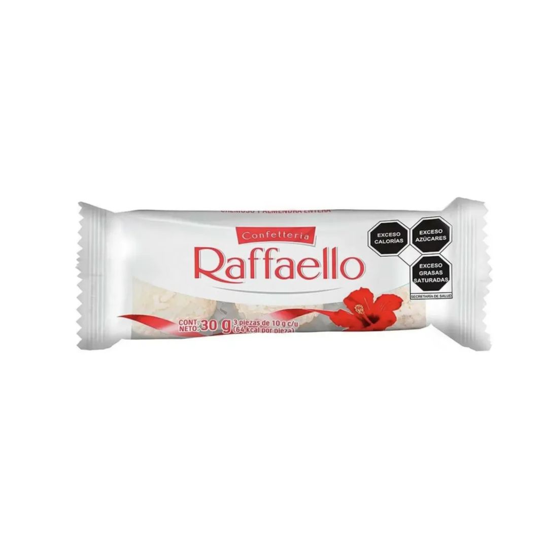 Bombon coco y almendras RAFFAELLO x30grs x3 (16)