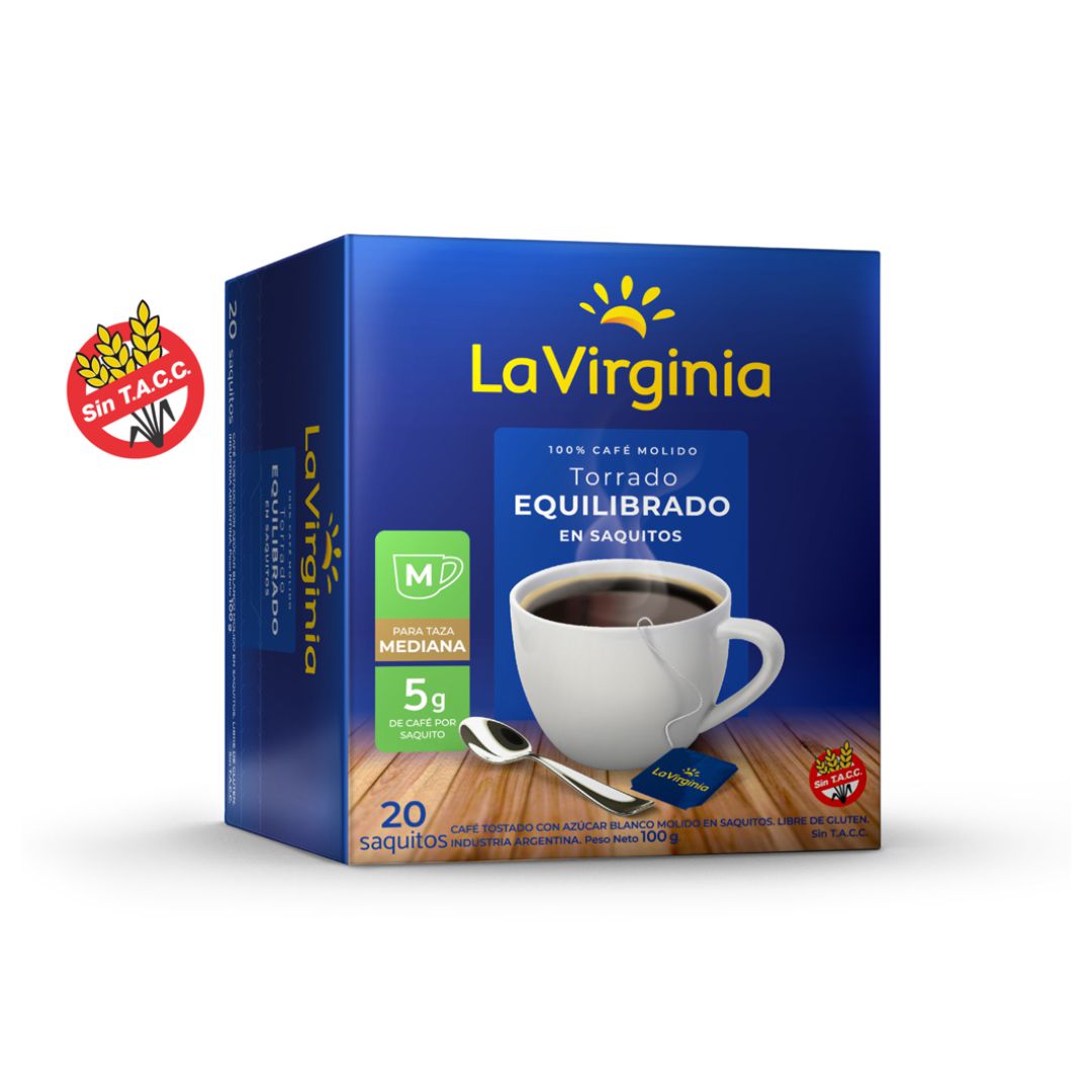 Cafe LA VIRGINIA Mi Cafe ensobrado x20 x5grs (10)