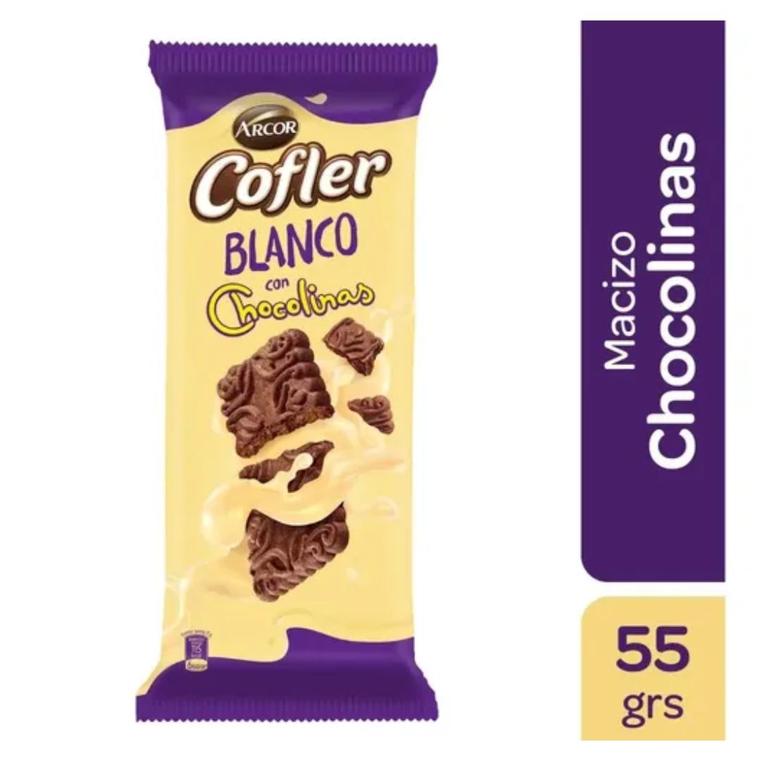 Chocolate COFLER macizo cookies x55grs  (10)