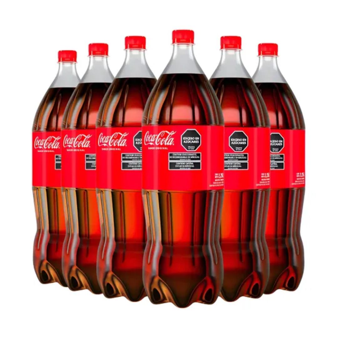 Coca Cola x 2500cc x6un