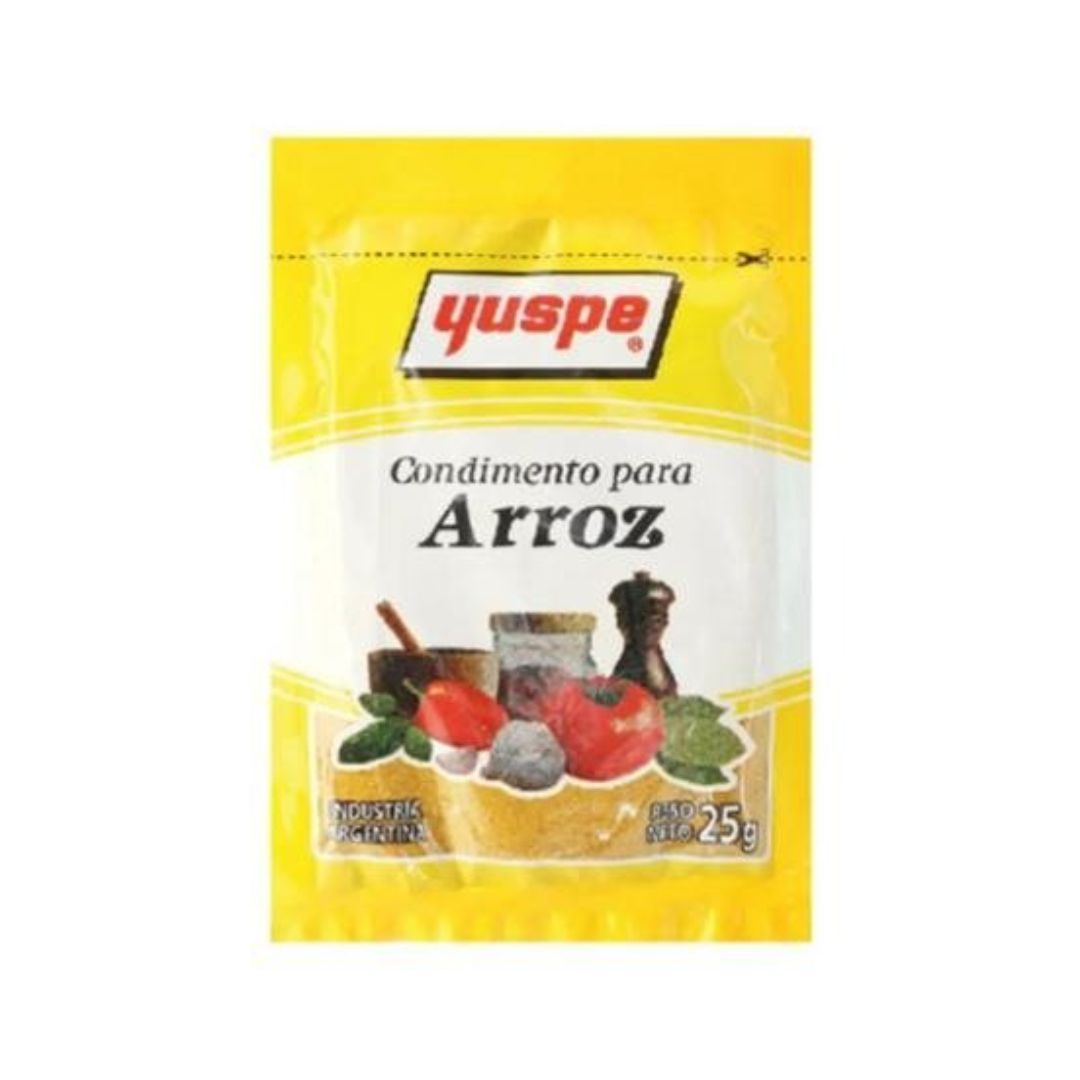 Condimento YUSPE P/arroz x25grs x1 (12)