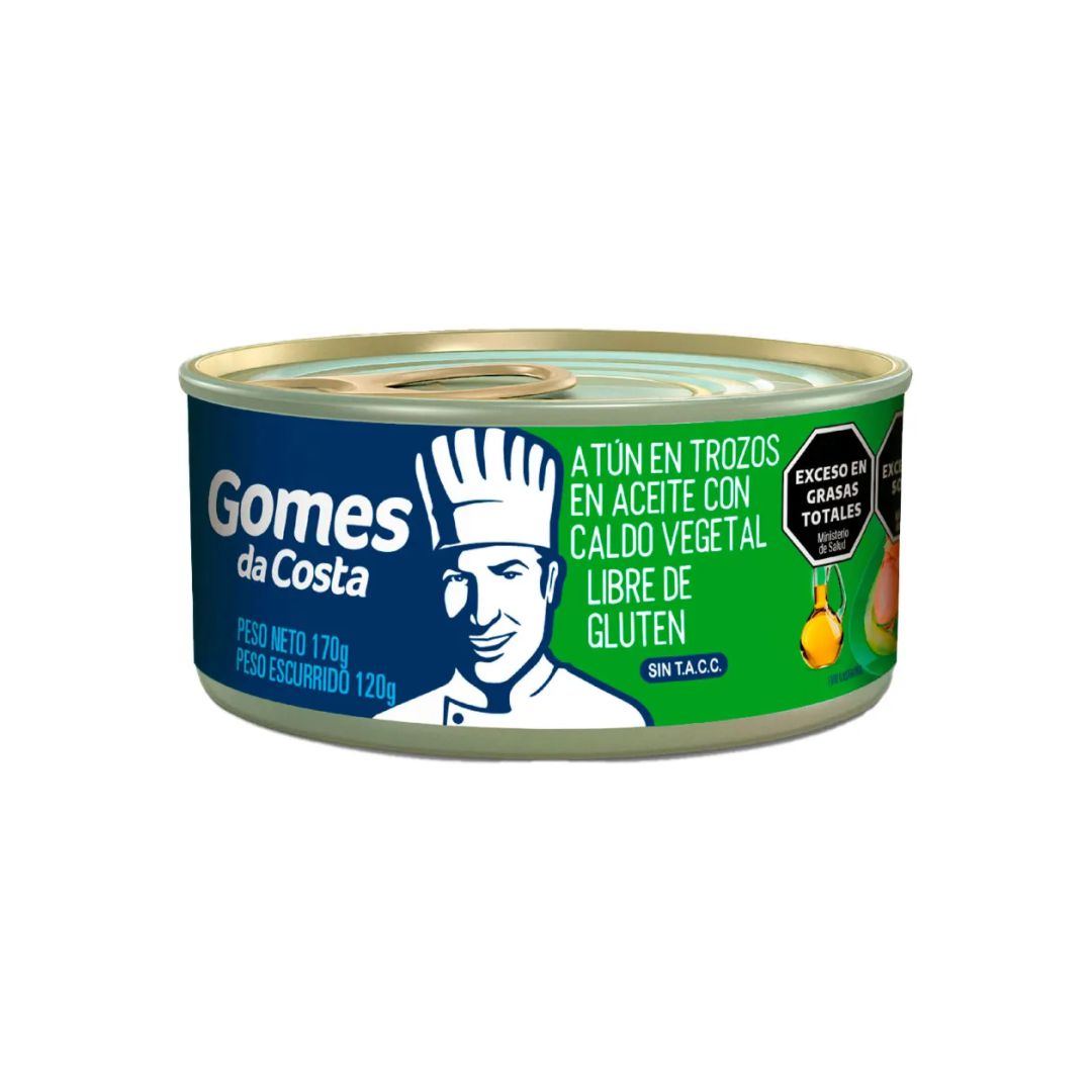 Lomo de Atun G D COSTA Trozos al aceite x170grs (24)