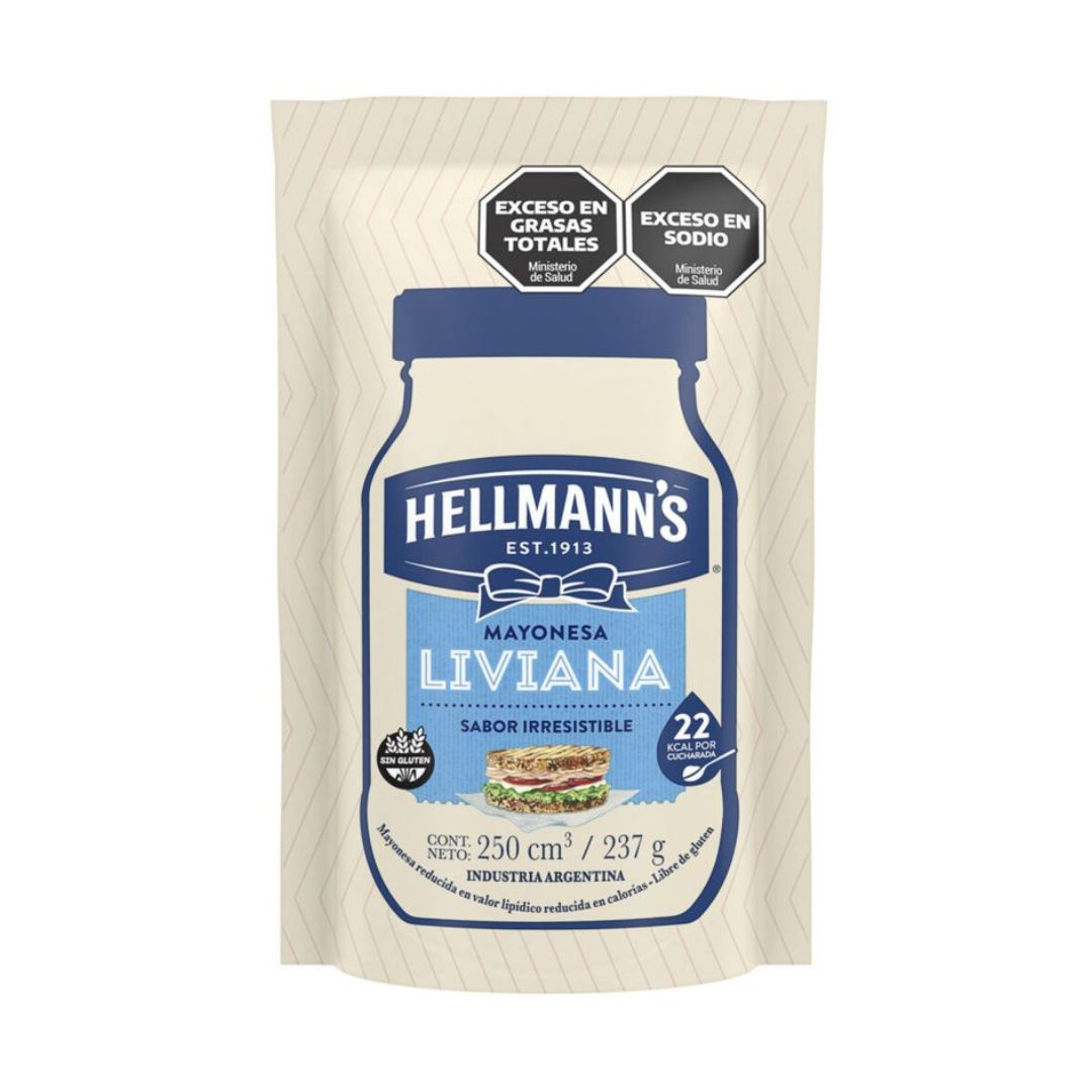 Mayonesa HELLMANNS Liviana x237gr (24)