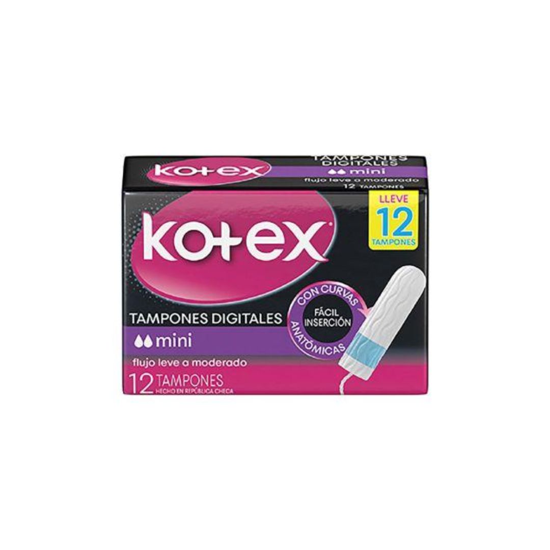 Tampones KOTEX mini x12 (16)