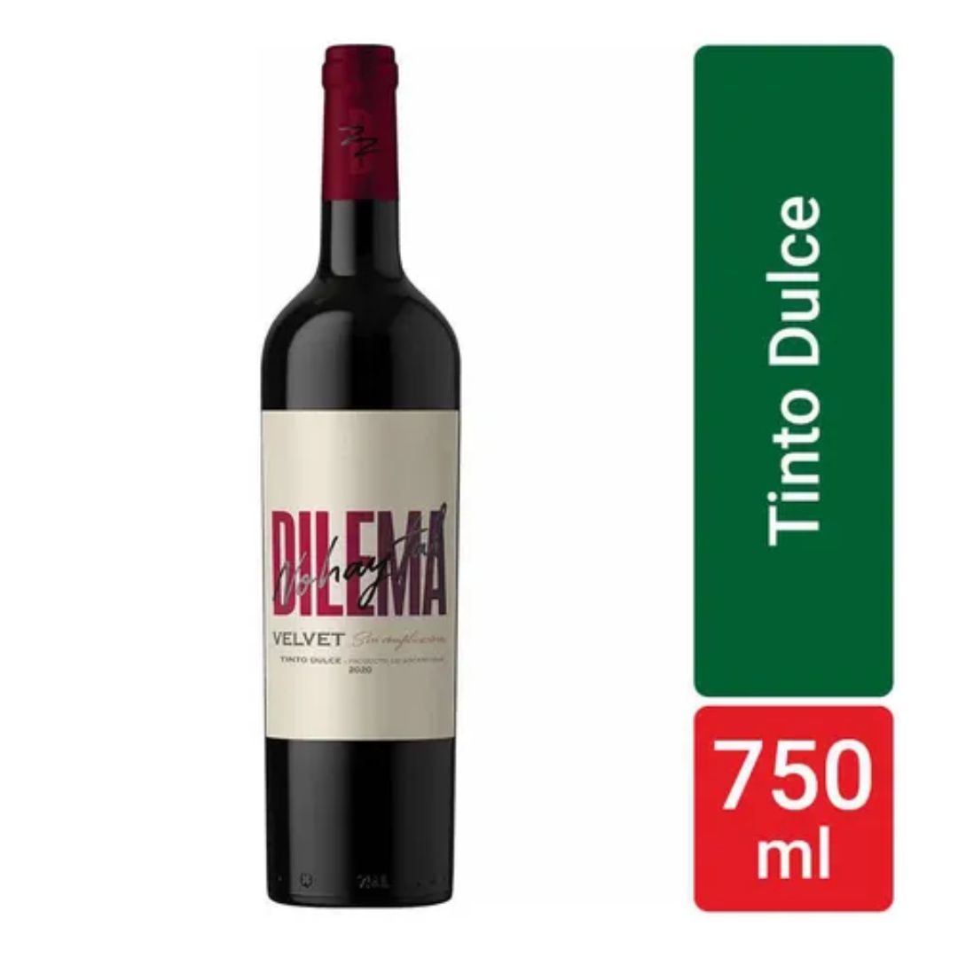 Vino DILEMA tinto dulce x750cc (6)