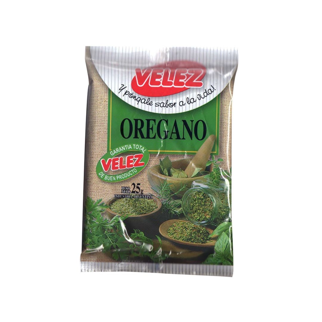 Condimento oregano VELEZ x25grs (10)