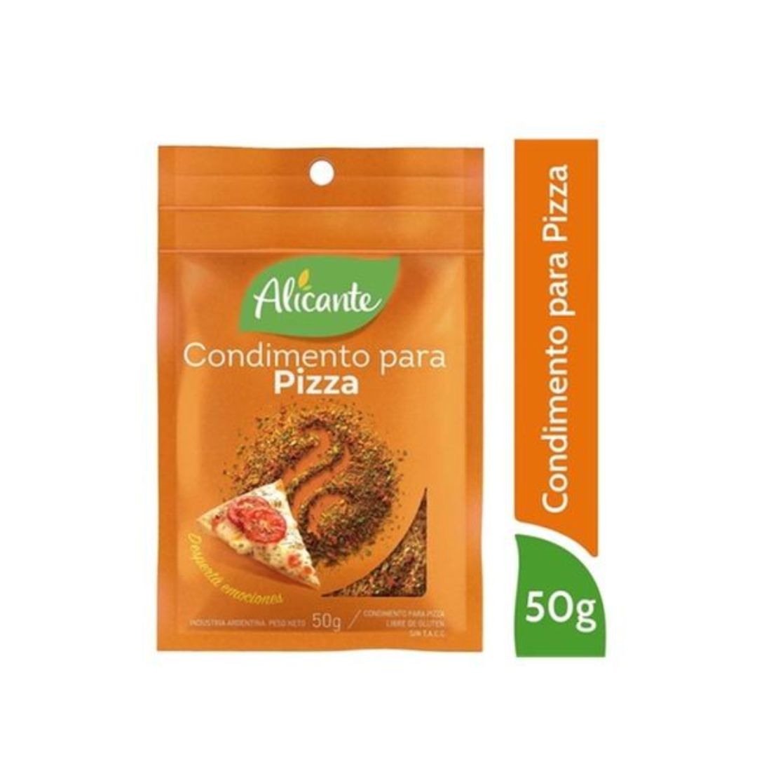 Condimento p/pizza ALICANTE x50grs (12)
