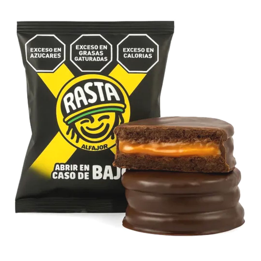 Alfajor RASTA Negro x70 grs (18)