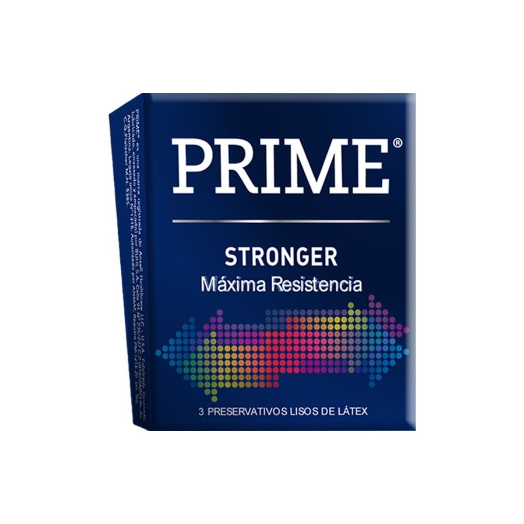 Preservativos PRIME stronger x3