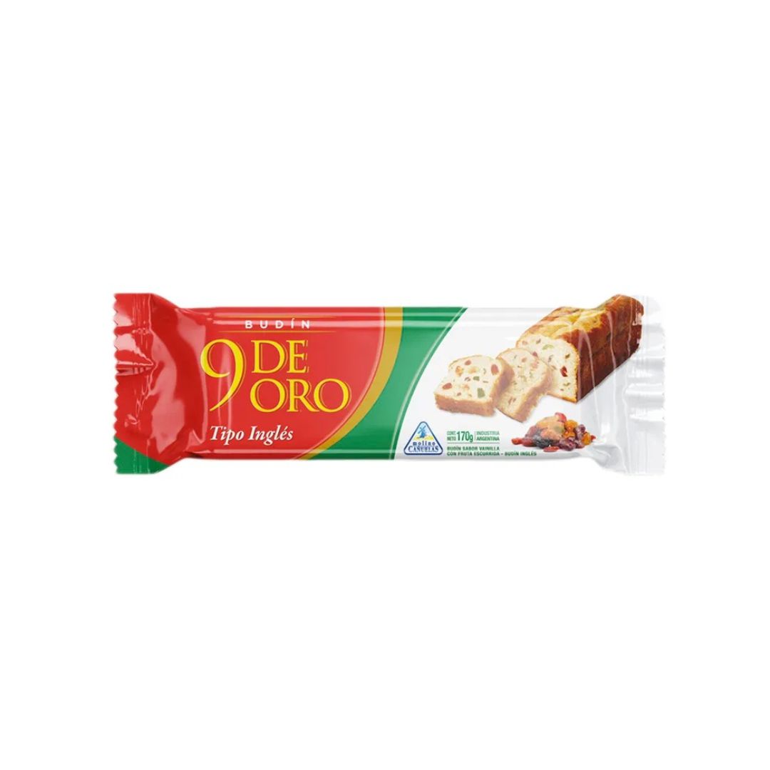 Budin FRANCE c/chip de chocolate x200grs (20)