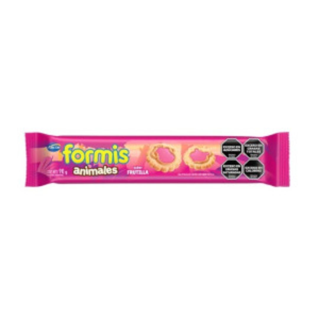 Galletas FORMIS vainilla/frutilla x90grs (36)