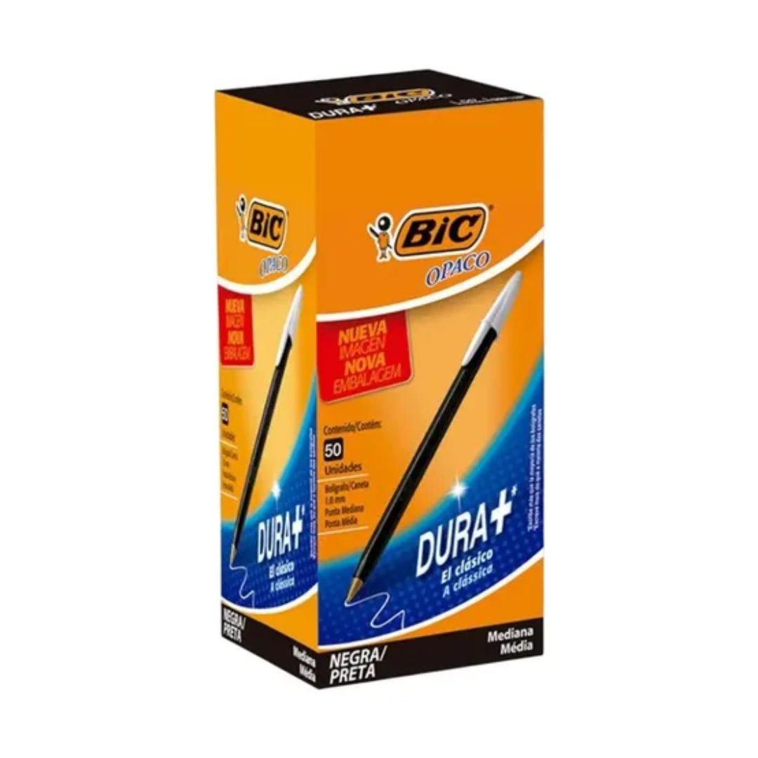 Lapiceras BIC NEGRA X50