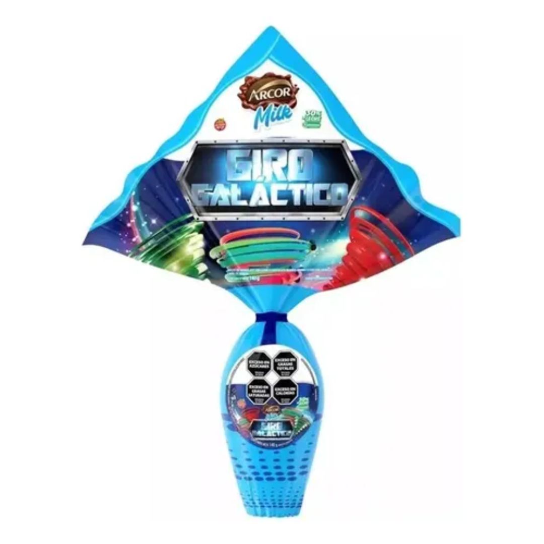 Huevo de pascua ARCOR MILK trompo x140grs (12)
