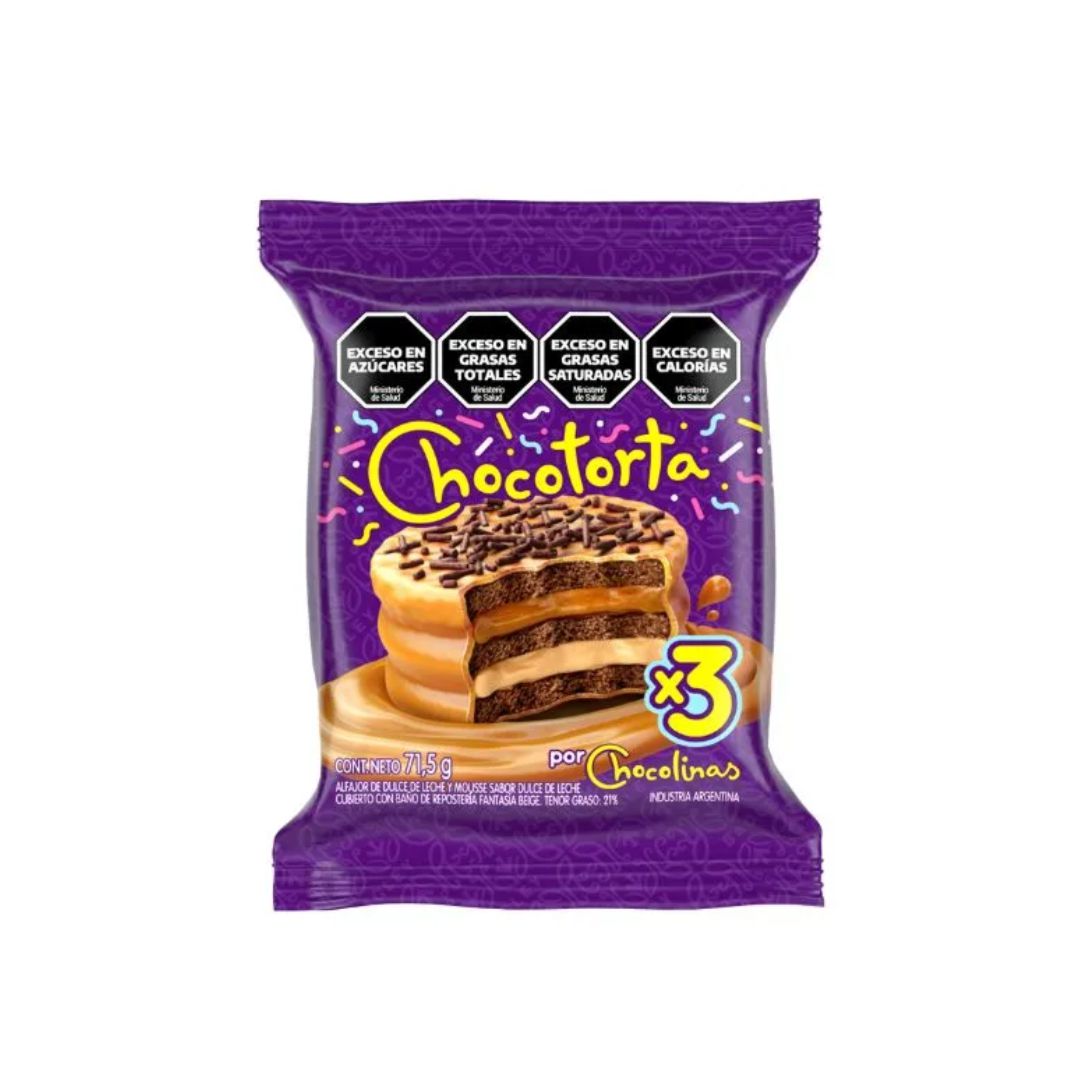 Alfajor CHOCOTORTA triple x71.5grs (21)