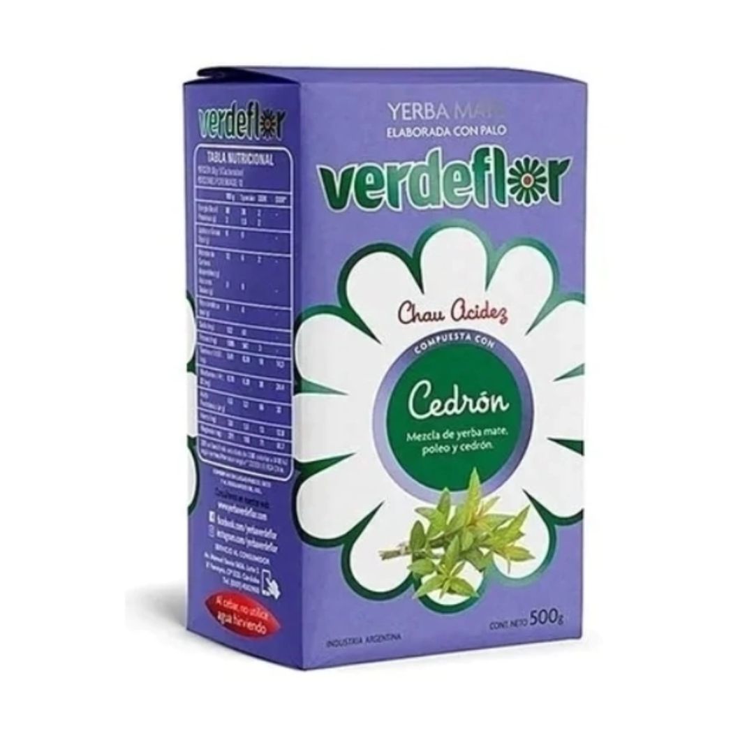 Yerba VERDE FLOR cedron x500 (12)