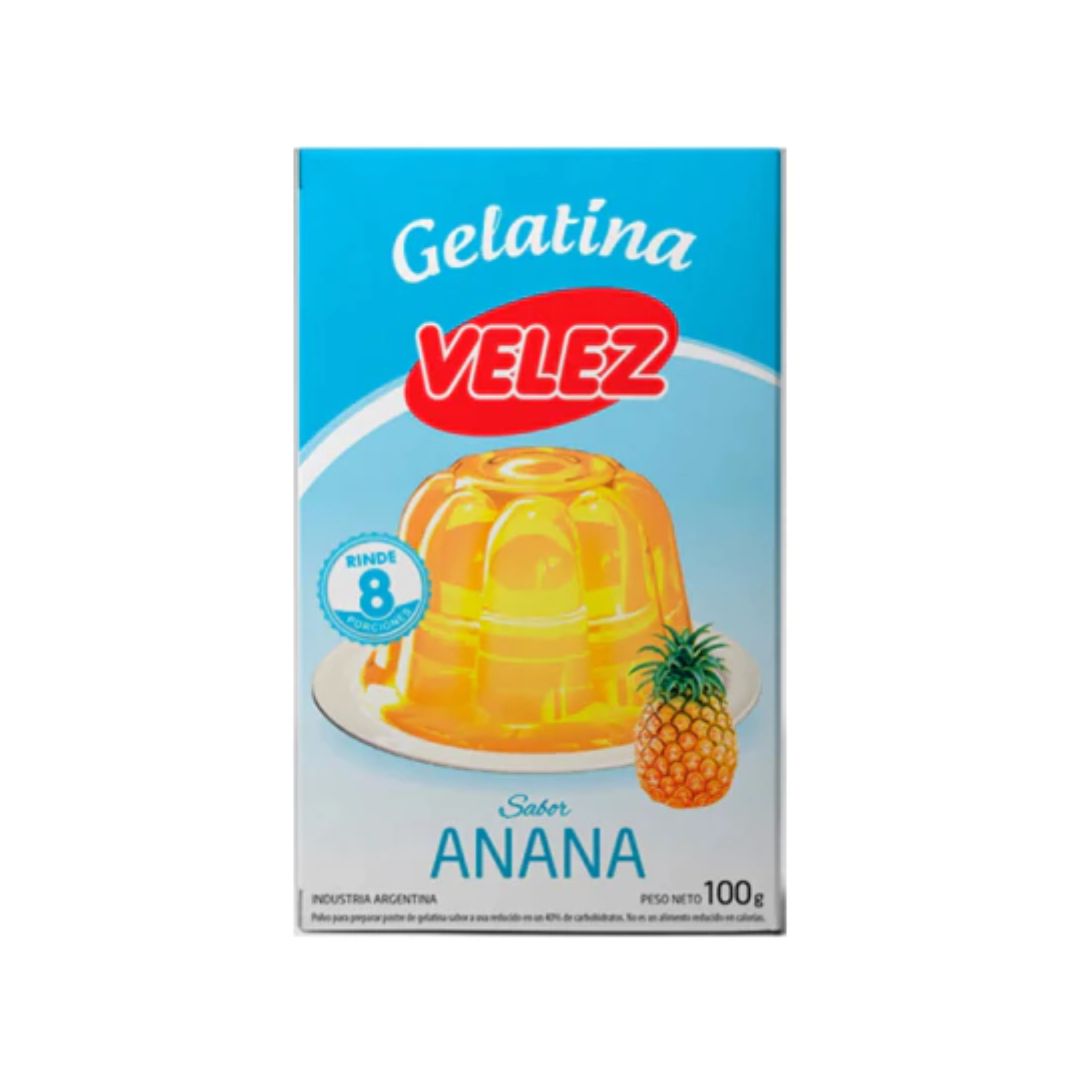 Gelatina VELEZ Anana x40grs (8)