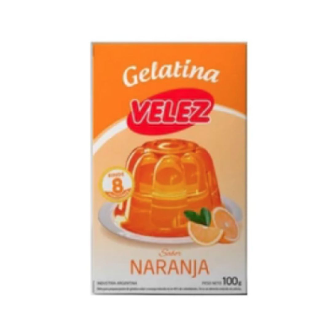 Gelatina VELEZ Naranja x40grs (8)