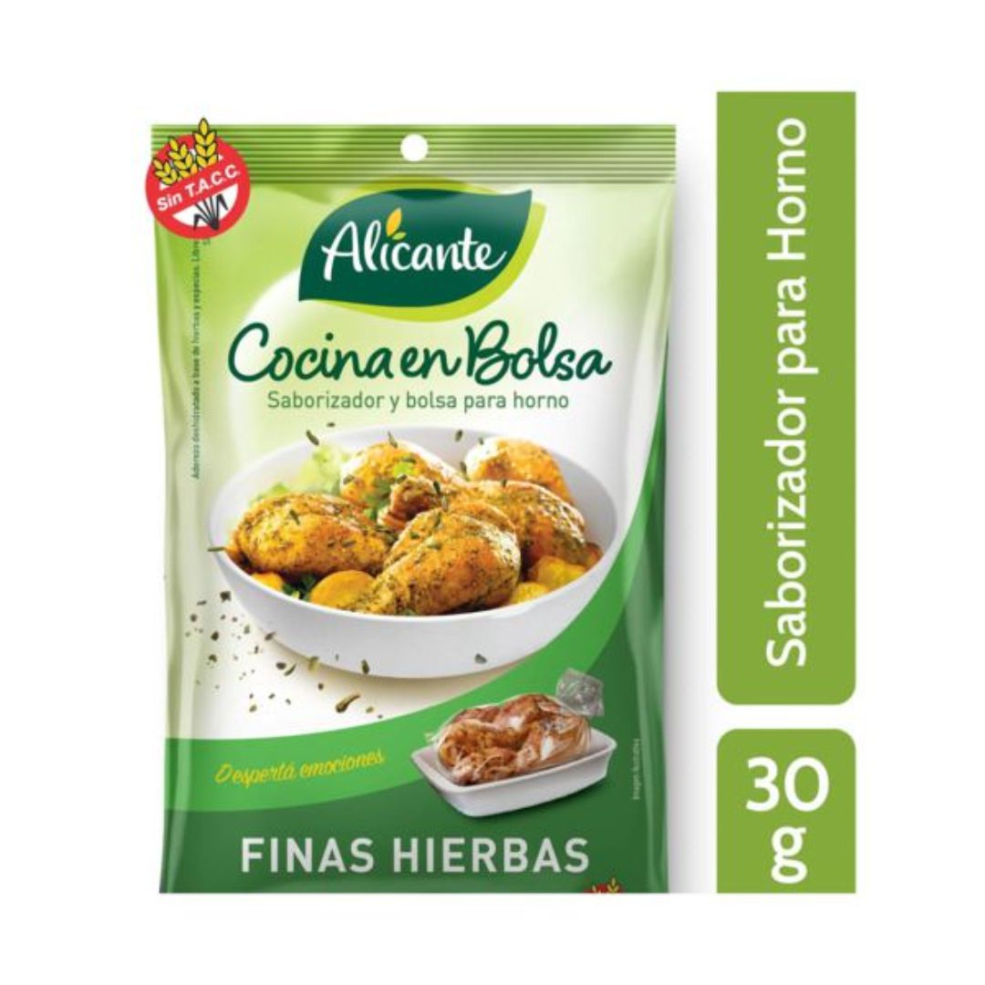 Bolsa para horno ALICANTE finas hierbas x30grs (10)