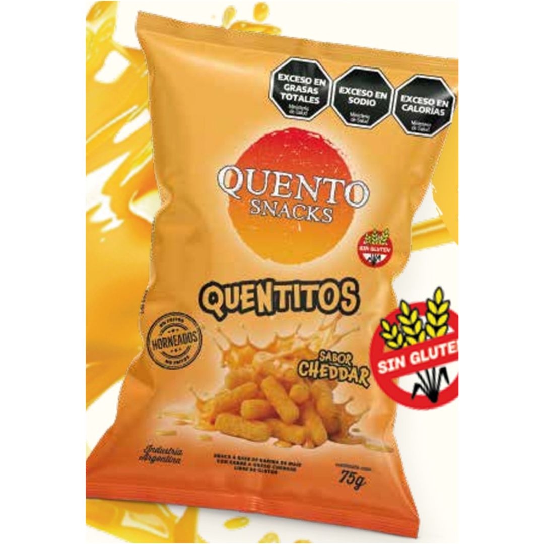 QUENTITO Cheddar x75grs (18)