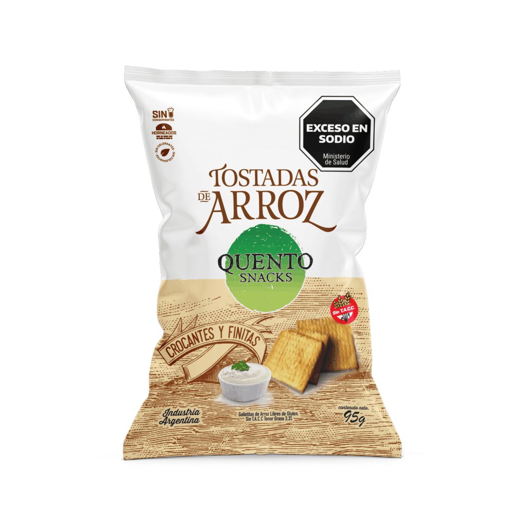 Tostadas de arroz QUENTO clasicas x95grs (30)